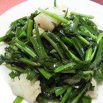 中国料理四川亭 - イカとニラ炒め(小皿780円)
