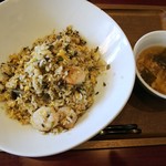 香 - 炒飯上から