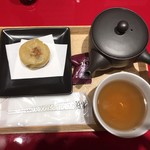 イッピン カフェ - 季節の金鍔セット 2017/11/20