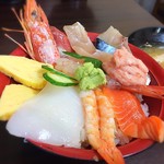 Kaisendon Ichiba - 市場海鮮丼  ¥1,580   魚介の遊園地って、かんじです。
