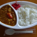 ハマダ海産 - カレー弁当全景