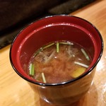 天寿し - 赤出汁