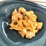 Osteria RIMA - メカジキとペッパーのスパゲティ　オレガノの香り