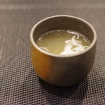 美酒佳肴 楽庵 - スッポンのスープ