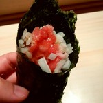 まんてん鮨 - ネギトロ巻き