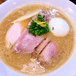 麺屋福丸 - 特選鴨だし白湯ラーメン。¥1000。