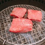 炭火焼肉 ふちおか - 厚切りタン