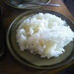 きらく - ご飯お代わりできます。