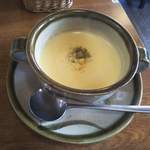 きらく - コーンポタージュはあっさり目。