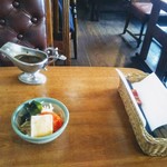 きらく - レトロな洋食屋には必須アイテム！ソースポット！