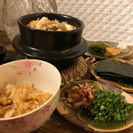 カワハギの釜飯