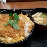 ごはん処 かつ庵 - カツ丼 お味噌汁付 （画像再利用）