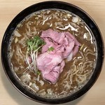 煮干ラーメンとローストビーフ パリ橋 - 