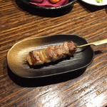 比内や - 190402比内地鶏もも串焼き380円