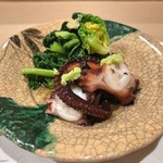 うを徳 - 明石 蛸 + 宮城 雪菜の花