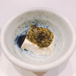 一和 - 小鉢 : 蕗味噌豆腐