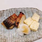 一和 - 鯖塩焼き、金目西京焼き、玉子焼き