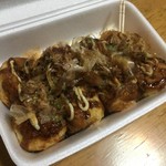 大阪たこ焼き なんしか - たこ焼き ソースからしマヨ390円