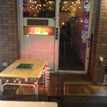 薬酒BAR Toyohashi - テラス席ではオセロが楽しめます。