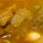 牛すじカレーラーメン（牛すじアップ）