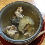 旬ものと日本酒 とみ笑 - すっぽんスープ