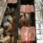 旬ものと日本酒 とみ笑 - 放流した養殖鰻の素焼き