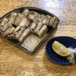 旬ものと日本酒 とみ笑 - 放流した養殖鰻の素焼き