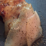 Abats. - 猪のラルドが添えてあってこれがまた素晴らしく美味