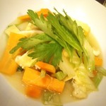 麺線屋formosa - セロリと油揚げ炒め