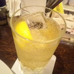 麺線屋formosa - 宜蘭特産『紅露酒』のソーダ割り♪