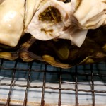 食事処 居酒屋 こまつ - 陸前高田市広田湾産「カキの松前焼」美味しい♡