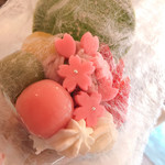 金の百合亭 - パフェ上部アップ