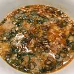 創作麺工房 鳴龍 - 辛さと酸味のアクセントがある担担つけ汁