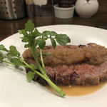 創作麺工房 鳴龍 - 「炙り焼きチャーシュー(オニオンソース)」500円