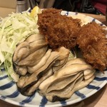 Tonkatsu Odayasu - 今シーズンは最後になるかな！
                        カキミックス、本日は青森県産でした！