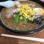 天芯ラーメン - スリバチ味噌ラーメンの大盛り⭐️