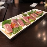 ルッカ - 鴨肉のカルパッチョ