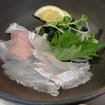 よし春 - 淡路 あまて鰈のうす造り