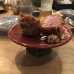 金井商店 - ハムカツ