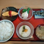 盛岡月が丘食堂 - 朝食セット（４００円）