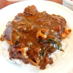 ビストロミナミヤ - ロースカツカレー《大辛》【Apr.2019】
            ～ルーかけました～