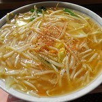 つどい亭 - もやしラーメン＋餡大盛50円