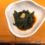 Uoya Aramasa - 金時草の酢の物  650