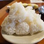 はなさき家 - 替玉ごはん ２人前