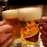 Sumibi Izakaya En - 生ビールで乾杯！