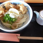 うつ輪 - かしわ天ぶっかけうどん