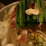 Motsu-nabe (Offal hotpot)