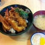 魚のてっちゃ - ランチの天丼