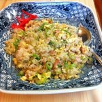 魚のてっちゃ - 普通なのに大盛りチャーハン