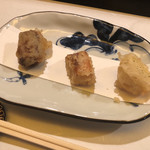 大塚はなおか - 季節野菜 天ぷら（かぶ、かぼちゃ、新ごぼう）